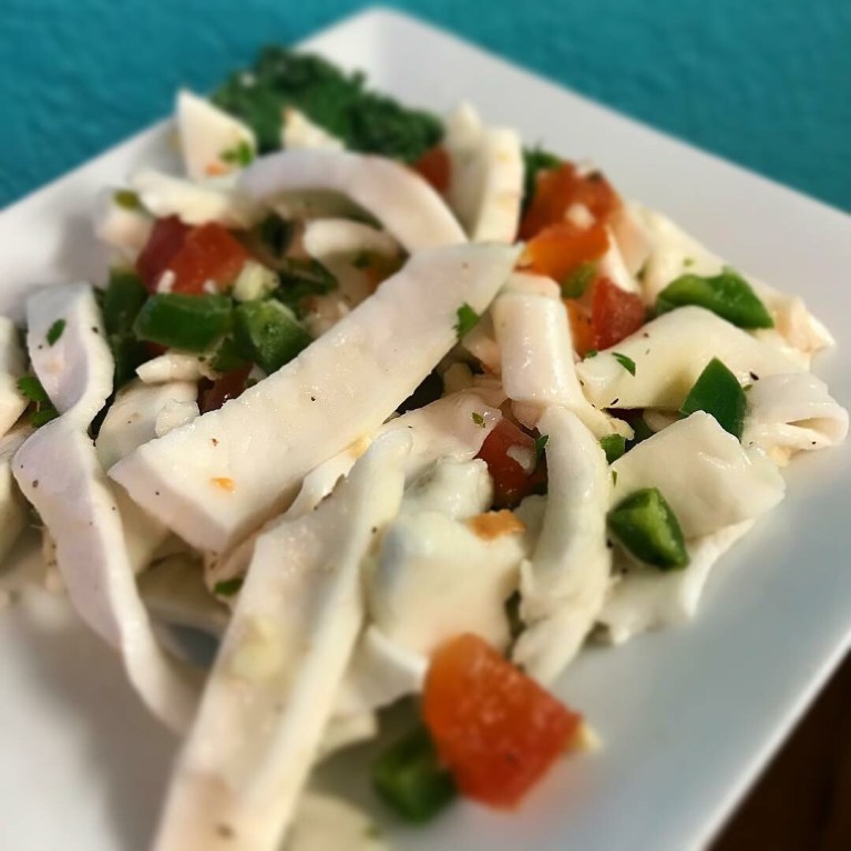 Raw Coconut Ceviche at Counter Culture